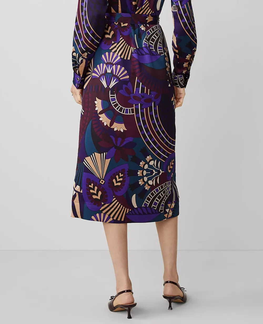 Botanical Midi Shirtdress