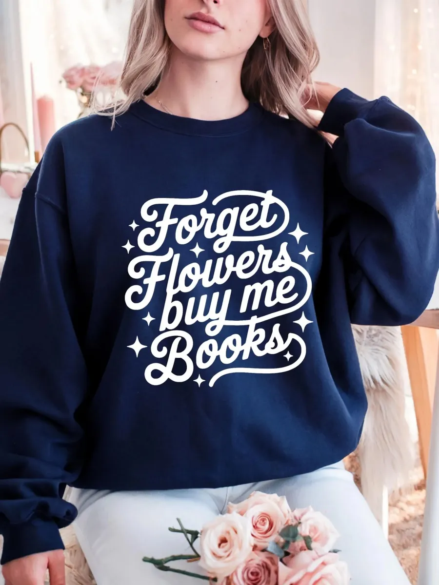 Letter Print Casual Sweatshirt