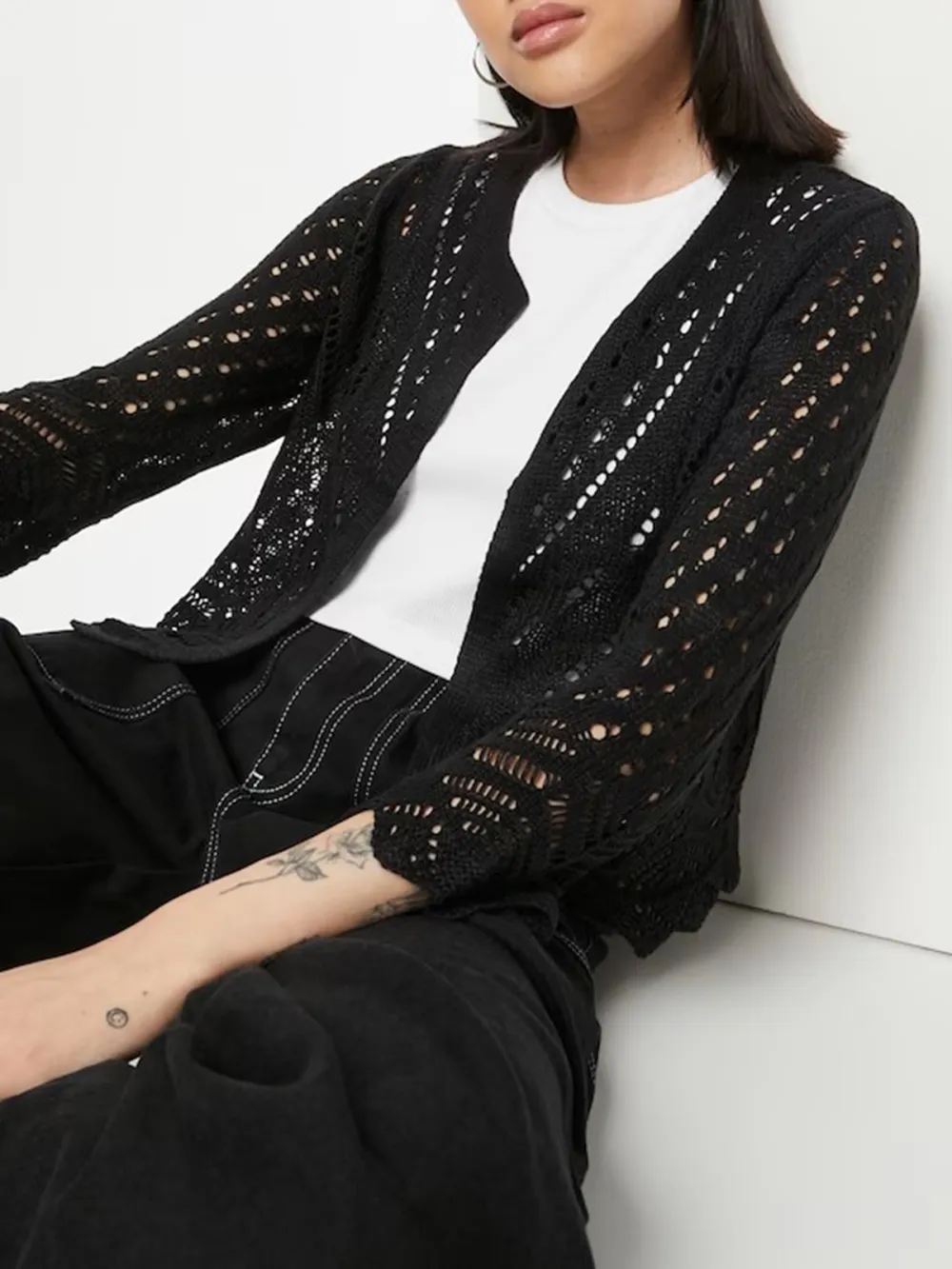 Crew Neck Plain Colored Sweaters