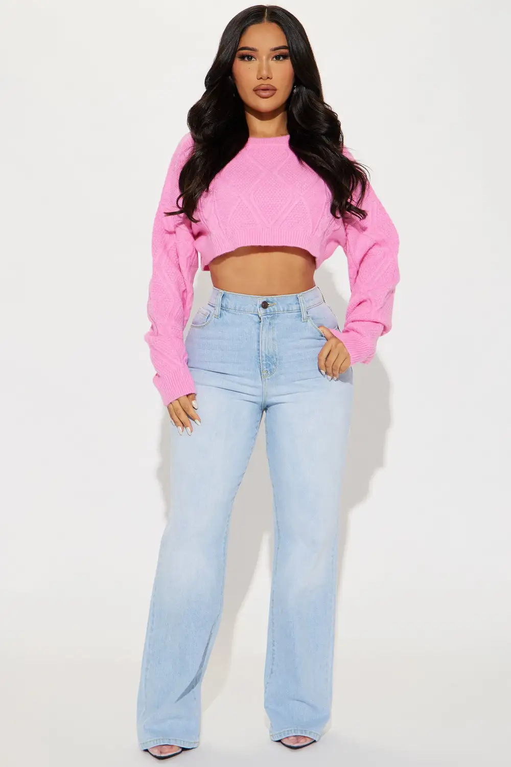 Promenade Dates Sweater - Pink