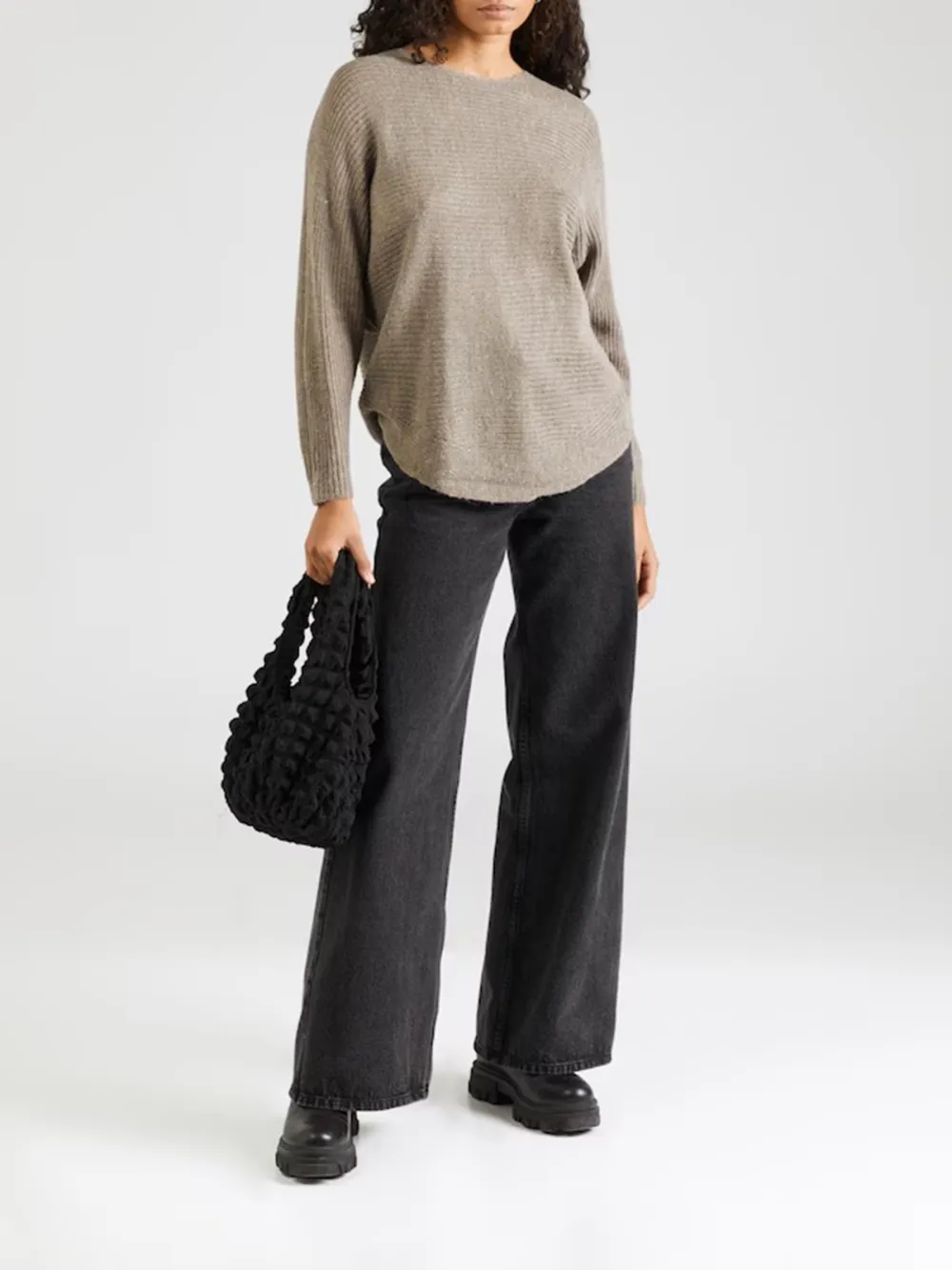 Crew Neck Long Sleeve Sweaters