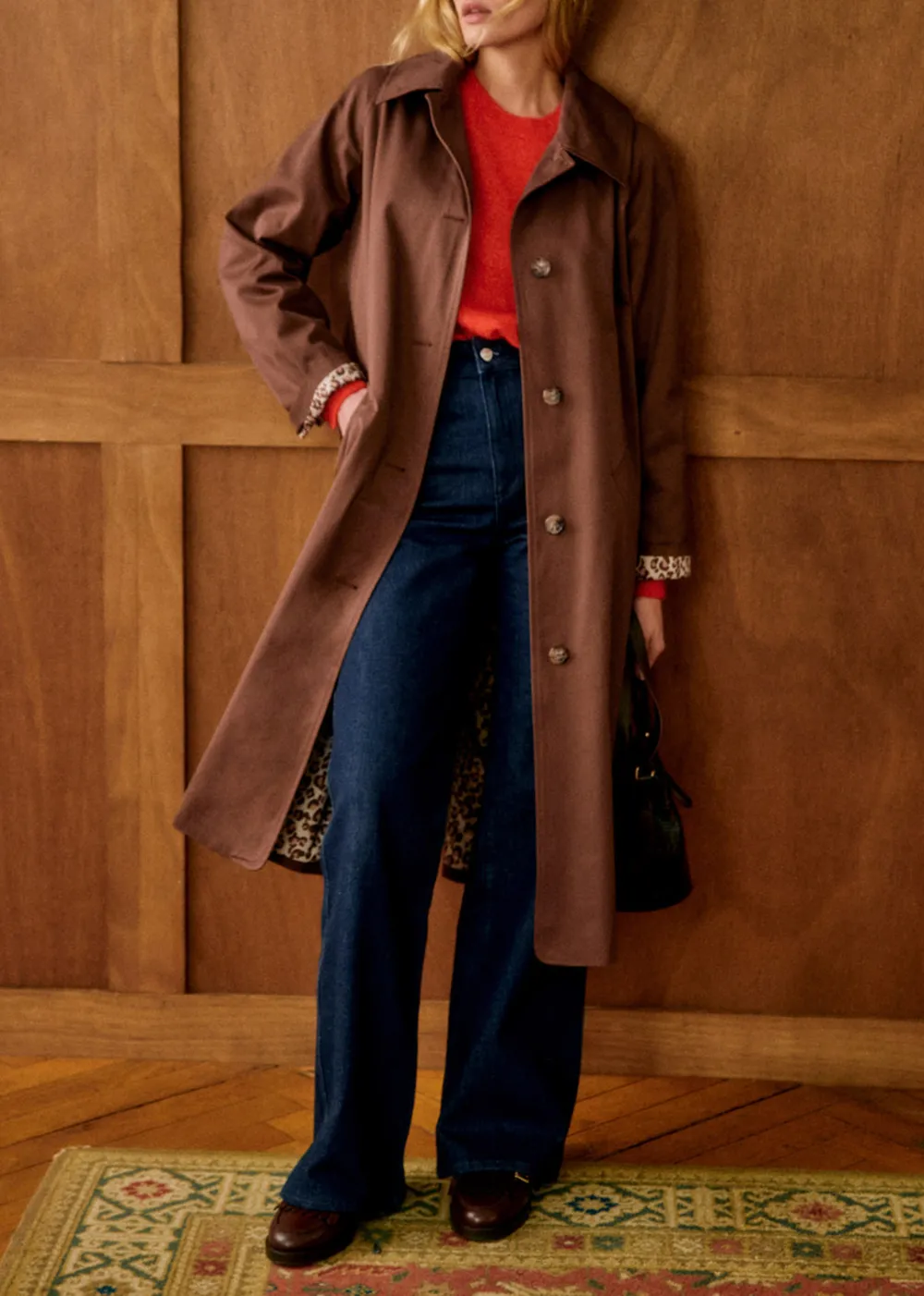 Choco  Oversized Trench Coat