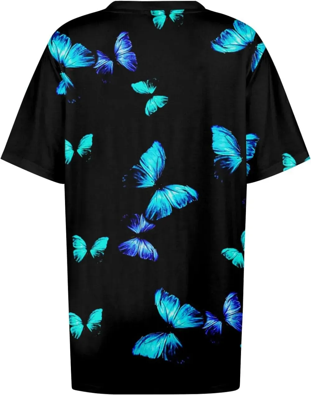 Plus Size Tops for Women Dressy Short Sleeve V Neck Shirts for Women Summer Tops for Women 2024 Floral Print Top