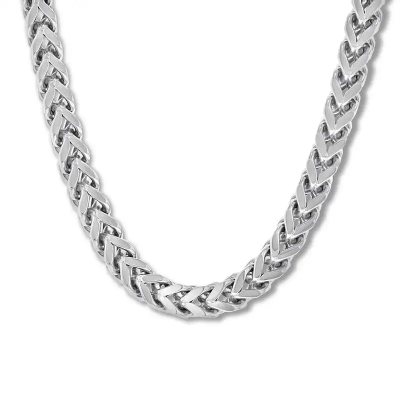 Franco Chain Necklace Stainless Steel 24