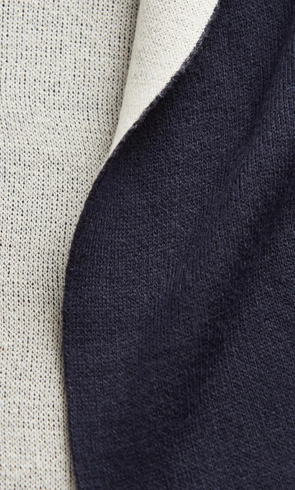 Evans Navy Hooded Longline Cardigan