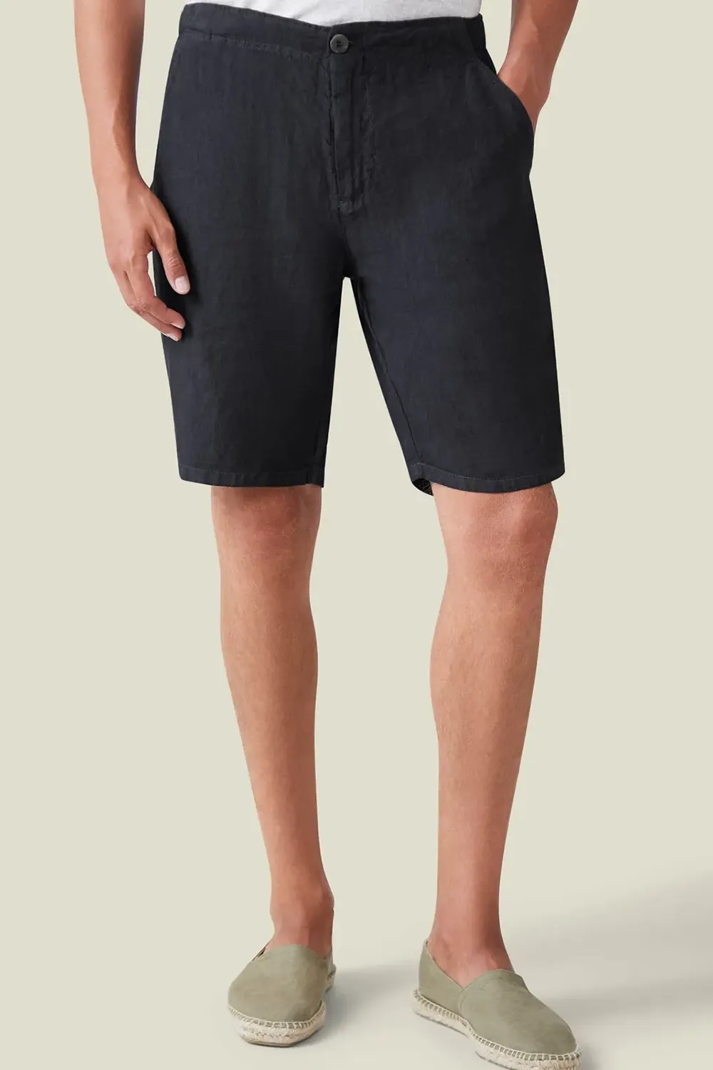 Linen Fabric Material Shorts