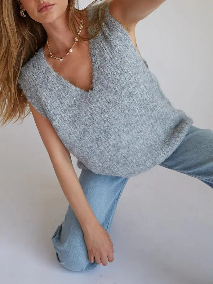 Spencer Wool Sweater Vest