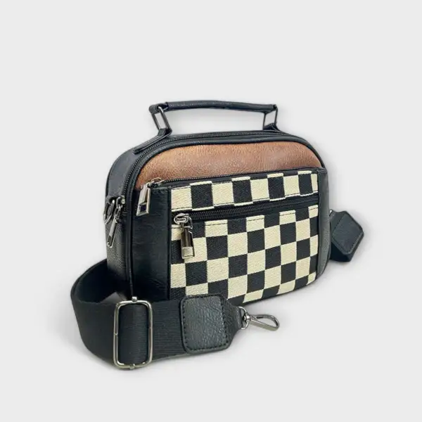 Minimal Faux Leather Handbag