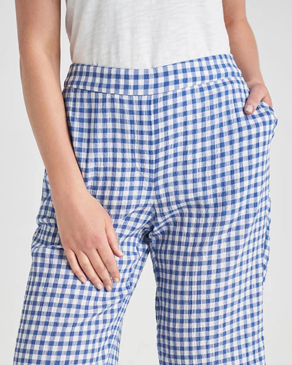 Cotton Gingham Short