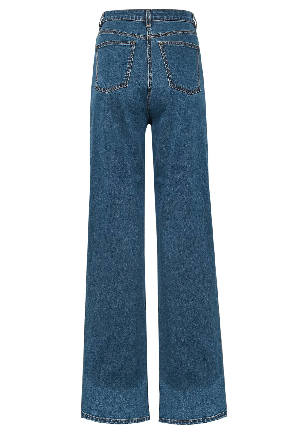 LTS Tall Indigo Blue BEA Stretch Wide Leg Jeans