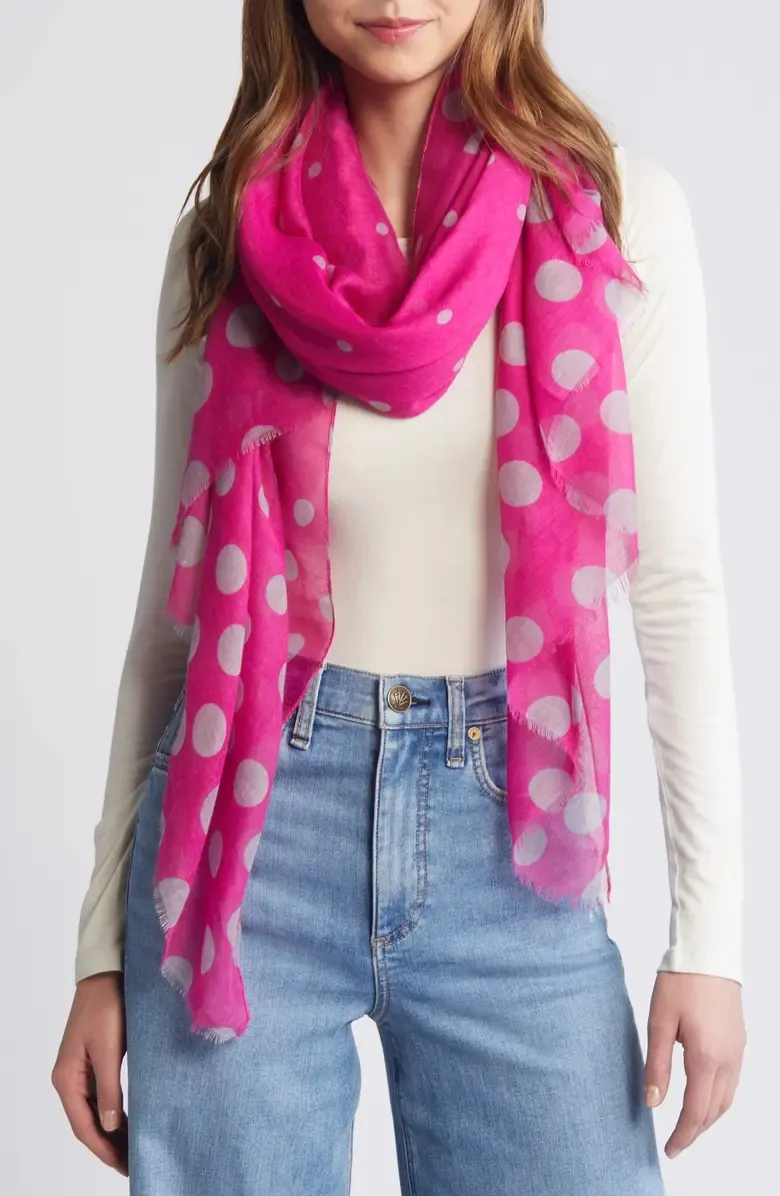 Polka Dot Scarf
