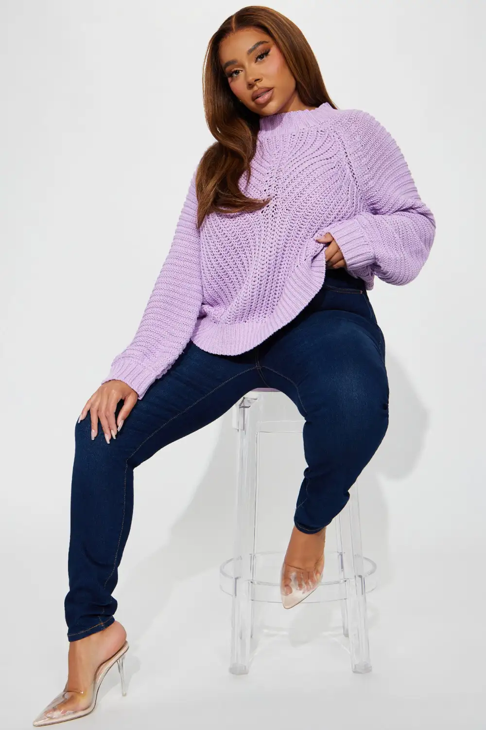 Harlem Sweater - Lavender