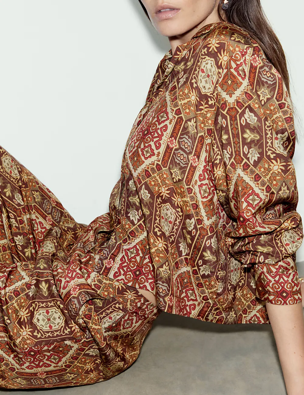 Tribal Elements Printed Shirt