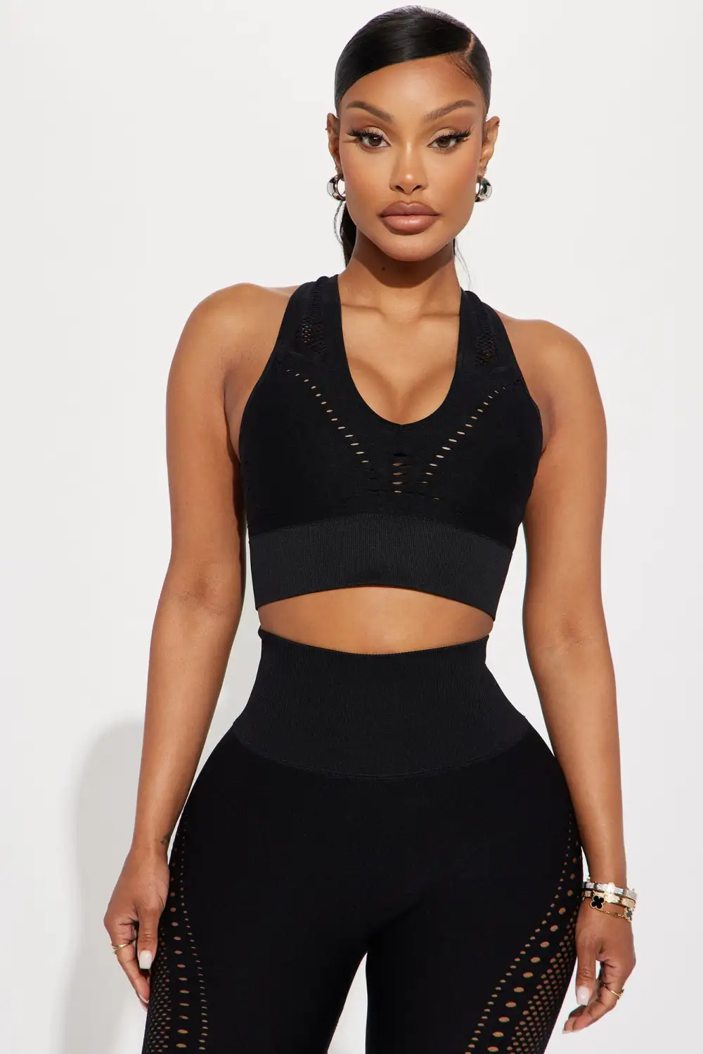 Perfect Form Sports Bra - Black
