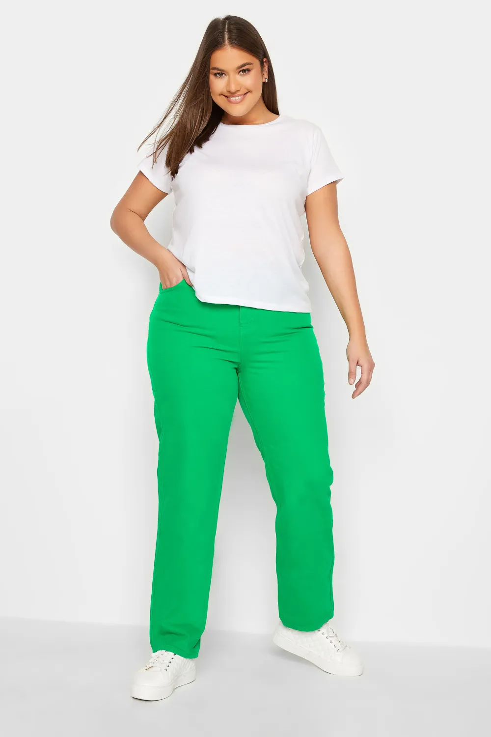 LTS Tall Lilac Purple UNA Mom Jeans