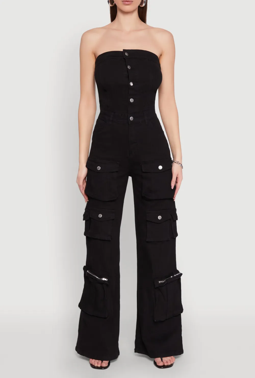 Multi Pocket Jumpsuit
