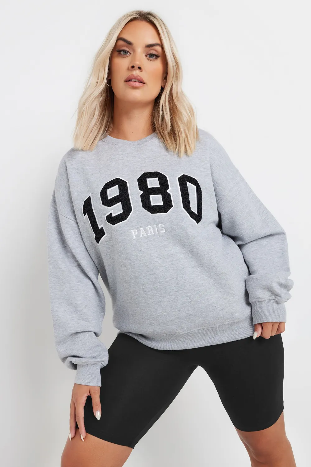 YOURS FOR GOOD Curve Black Essential Cotton Stretch Cycling Shorts