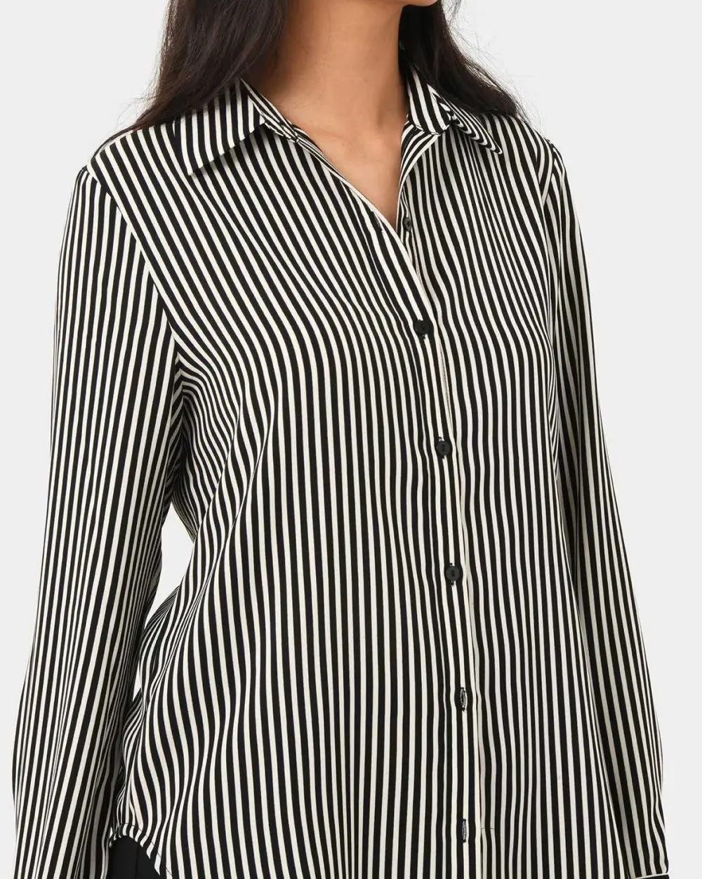 Contemporary Stripe Pattern Shirt