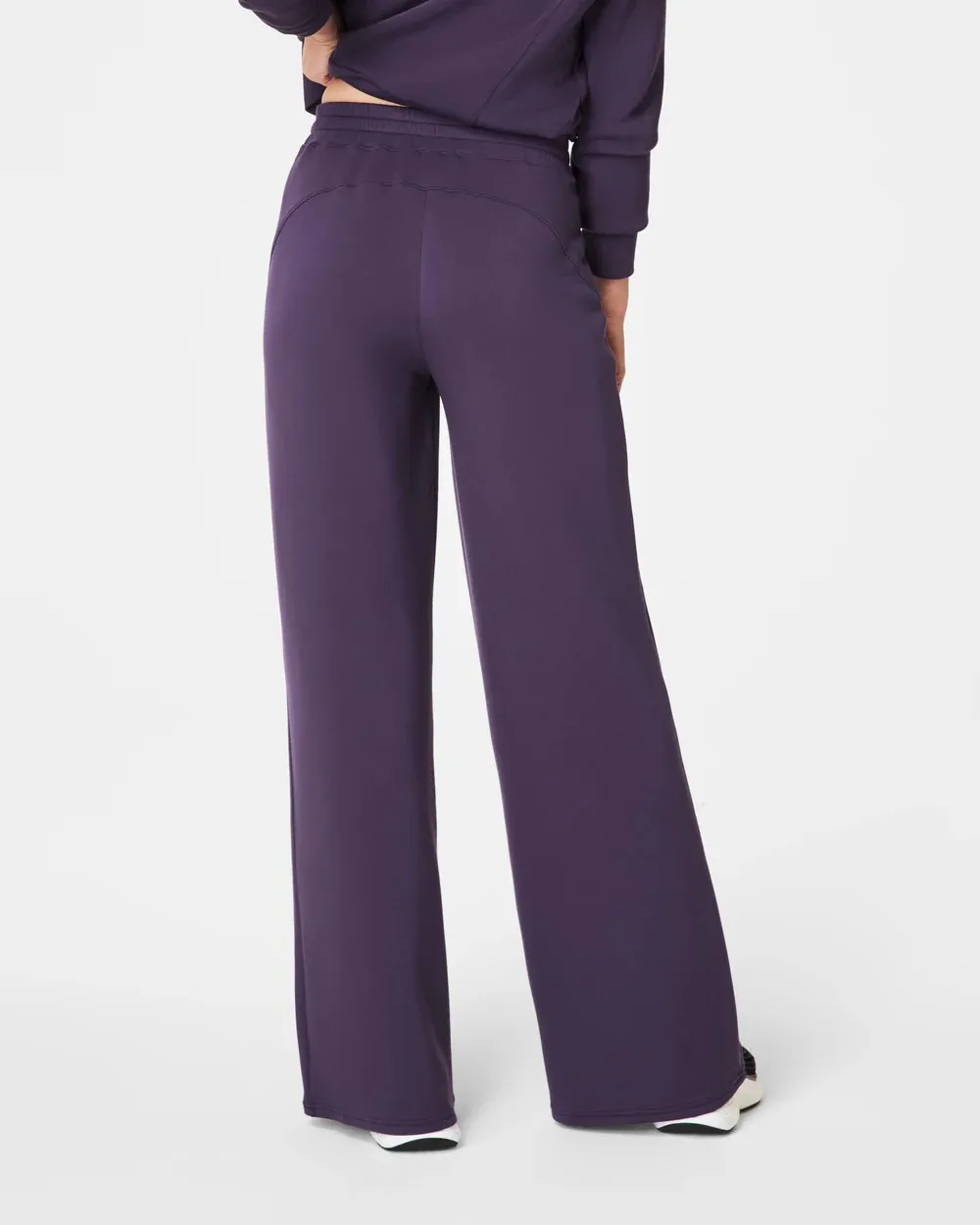 Wide Leg Pant - Aubergine