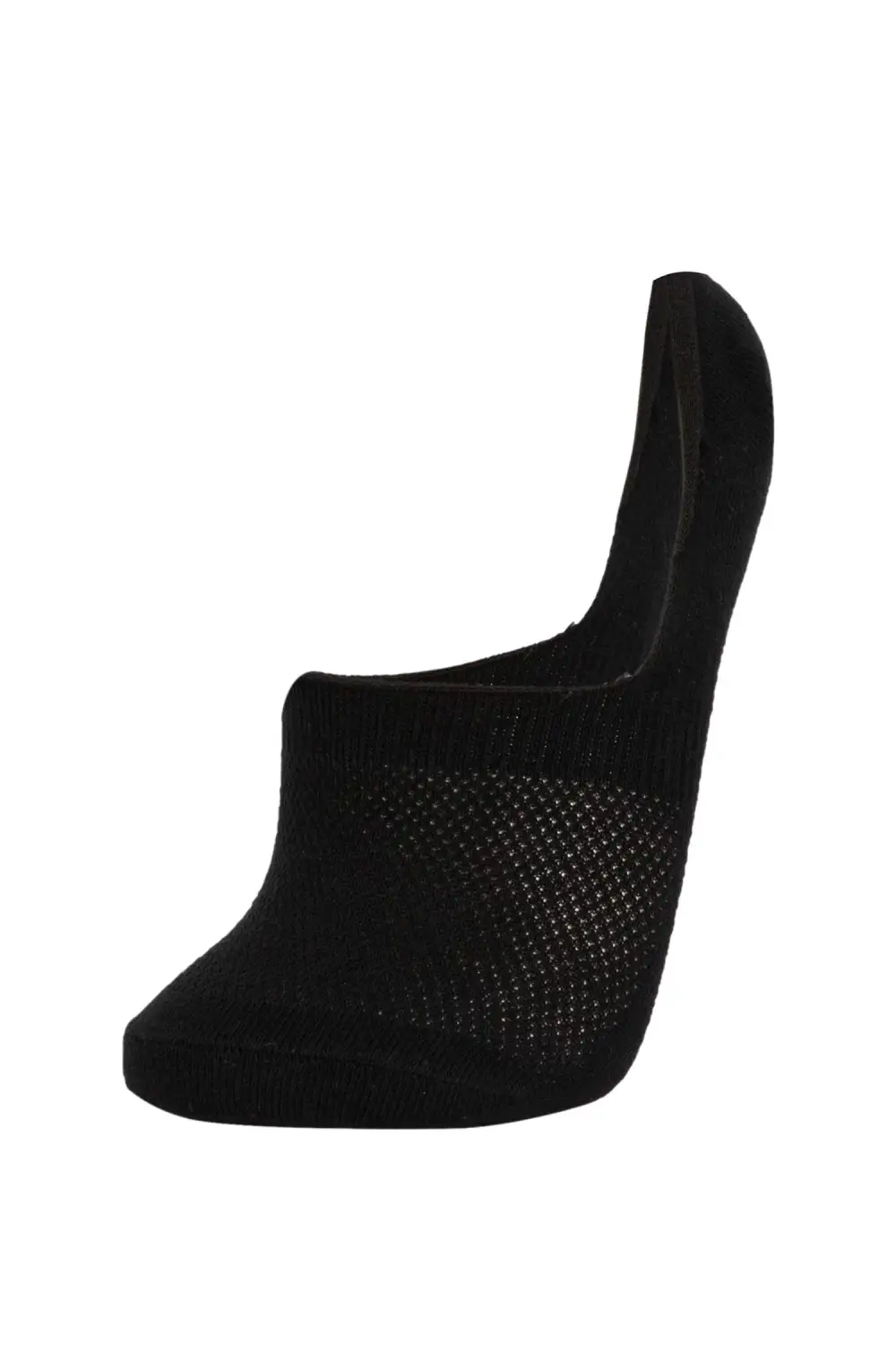 Black Breathable Ankle Socks For Women