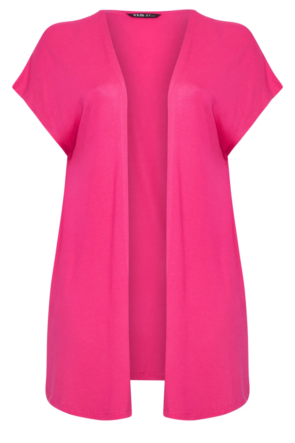 YOURS Curve Green Short Sleeve Cardigan