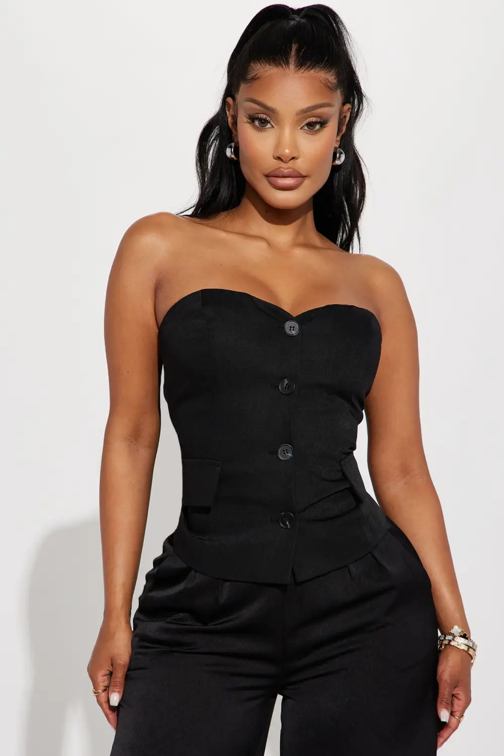 Off To A Great Start Top - Black