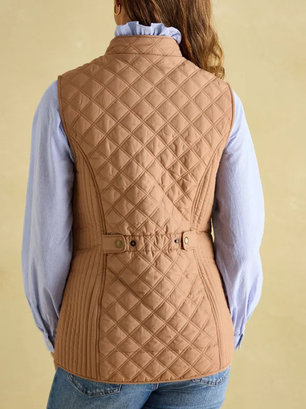 Showerproof Diamond Quilted Gilet