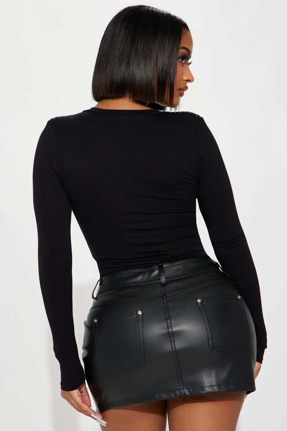 Rock N Soul Bodysuit  - Black