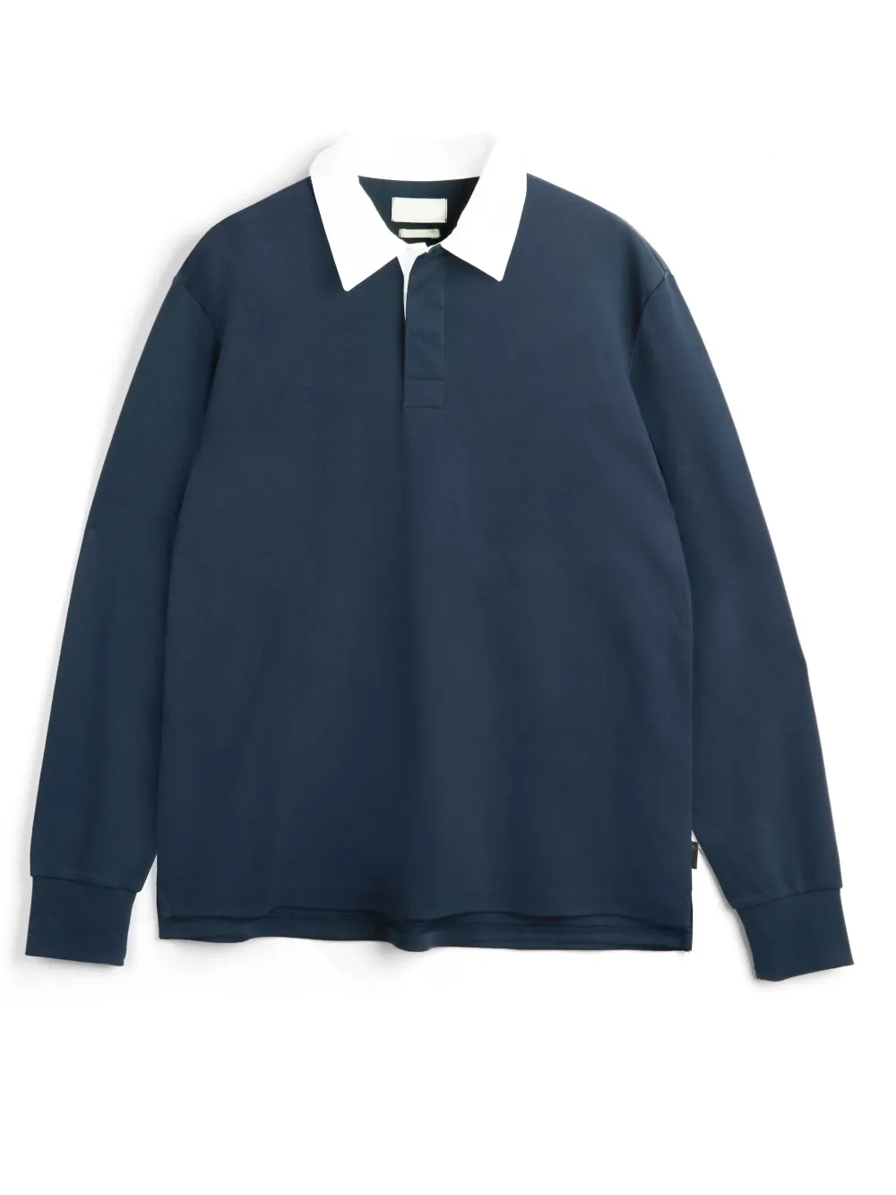 Navy Long Sleeve Top Shirt