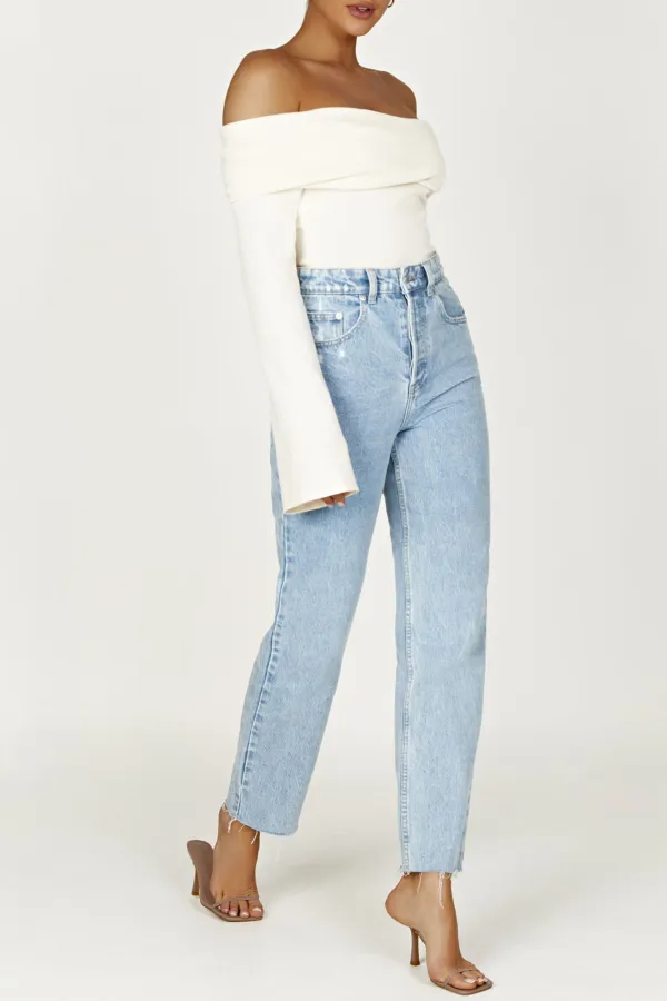 Off Shoulder Twist Top