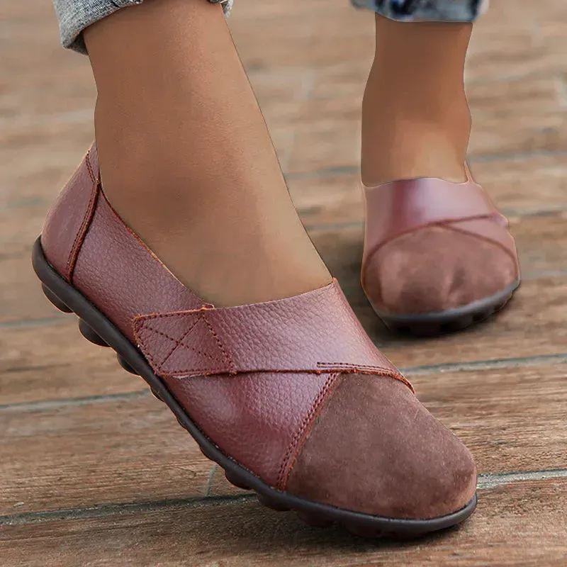 Vanccy- Premium Orthopedic Shoes Genuine Comfy Leather Loafers