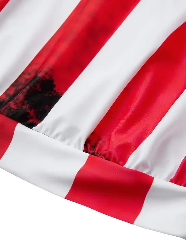 Casual America Flag Printing Scoop Neck Tankinis Two-Piece Set