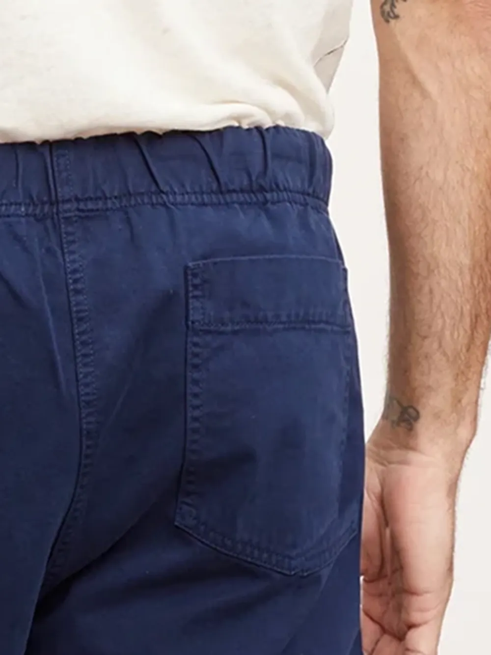 Navy Blue Casual Men's Shorts