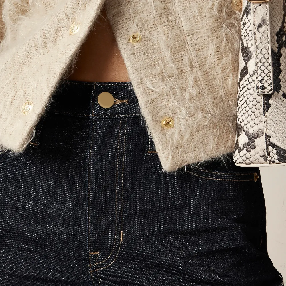 High-Rise Super-Stretch Bootcut Jeans