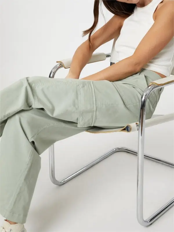 Straight Leg Cargo Pants