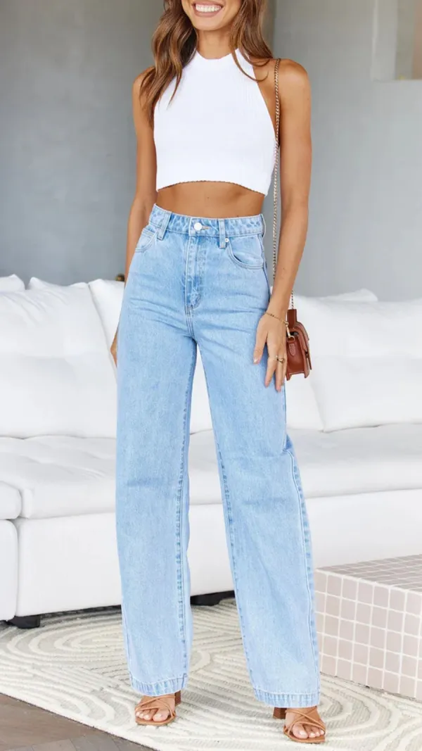 Vintage Straight Jeans