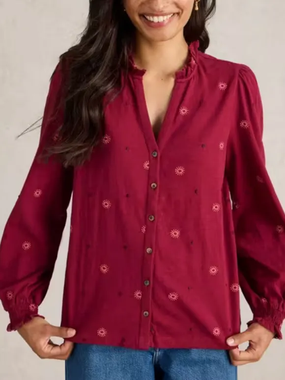 Embroidered Knitted Shirt