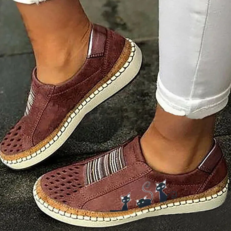 Women's Breathable Flat Bottom Bunion Corrector Sneaker Shoes