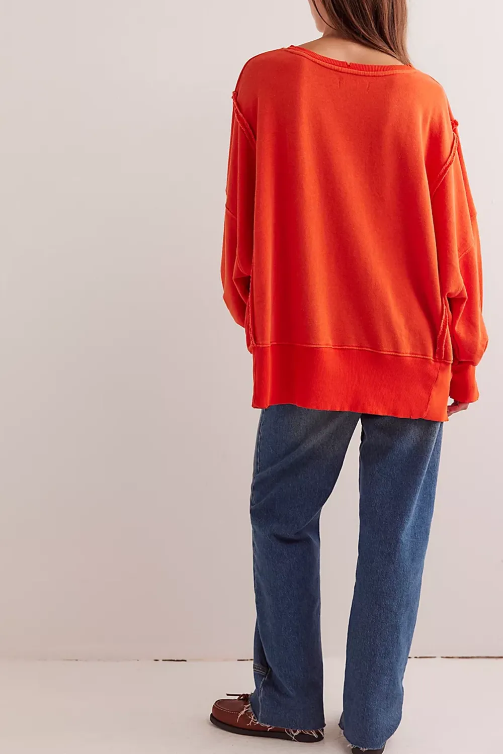 Oversized Graphic Print Sweatshirt