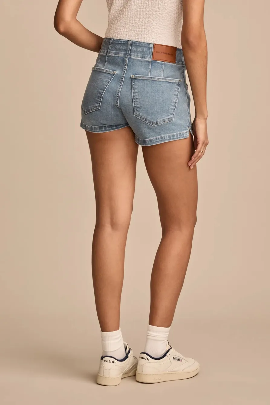 Olympian Blue High Rise Shorty