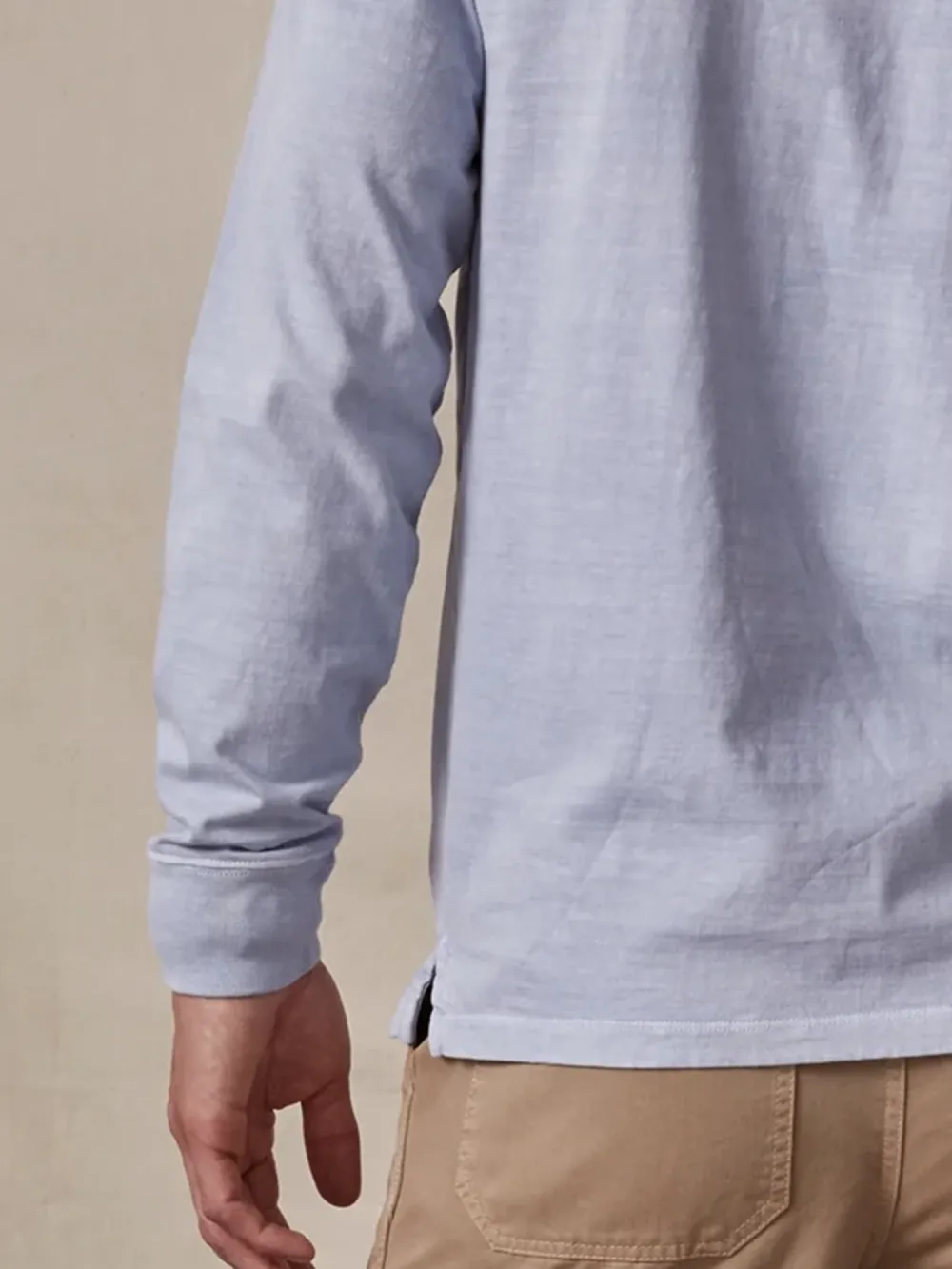 Comfortable Solid Polo Shirt with Lapel