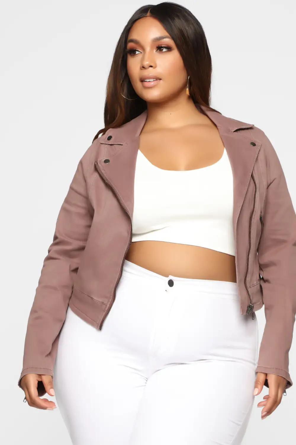 Ride For Me Jacket - Mauve