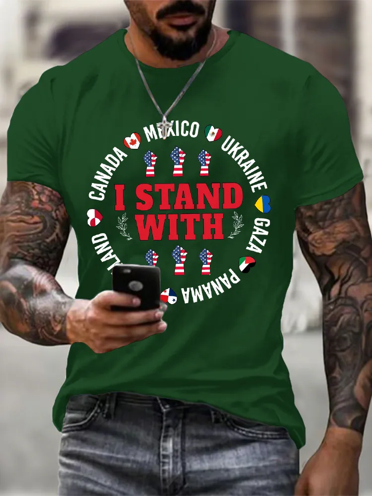 Men'S I Stand With Them T-Shirt