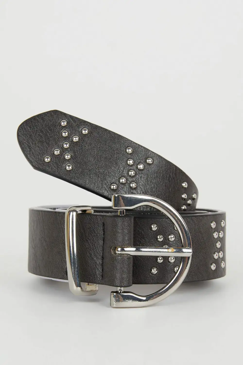 Black Rivet Ladies' Belt
