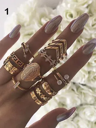 Women Vintage Ring Sets(⚡Clearance Sale)