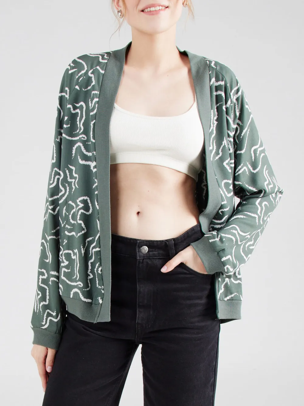 Art Graphic Between-Season Jacket