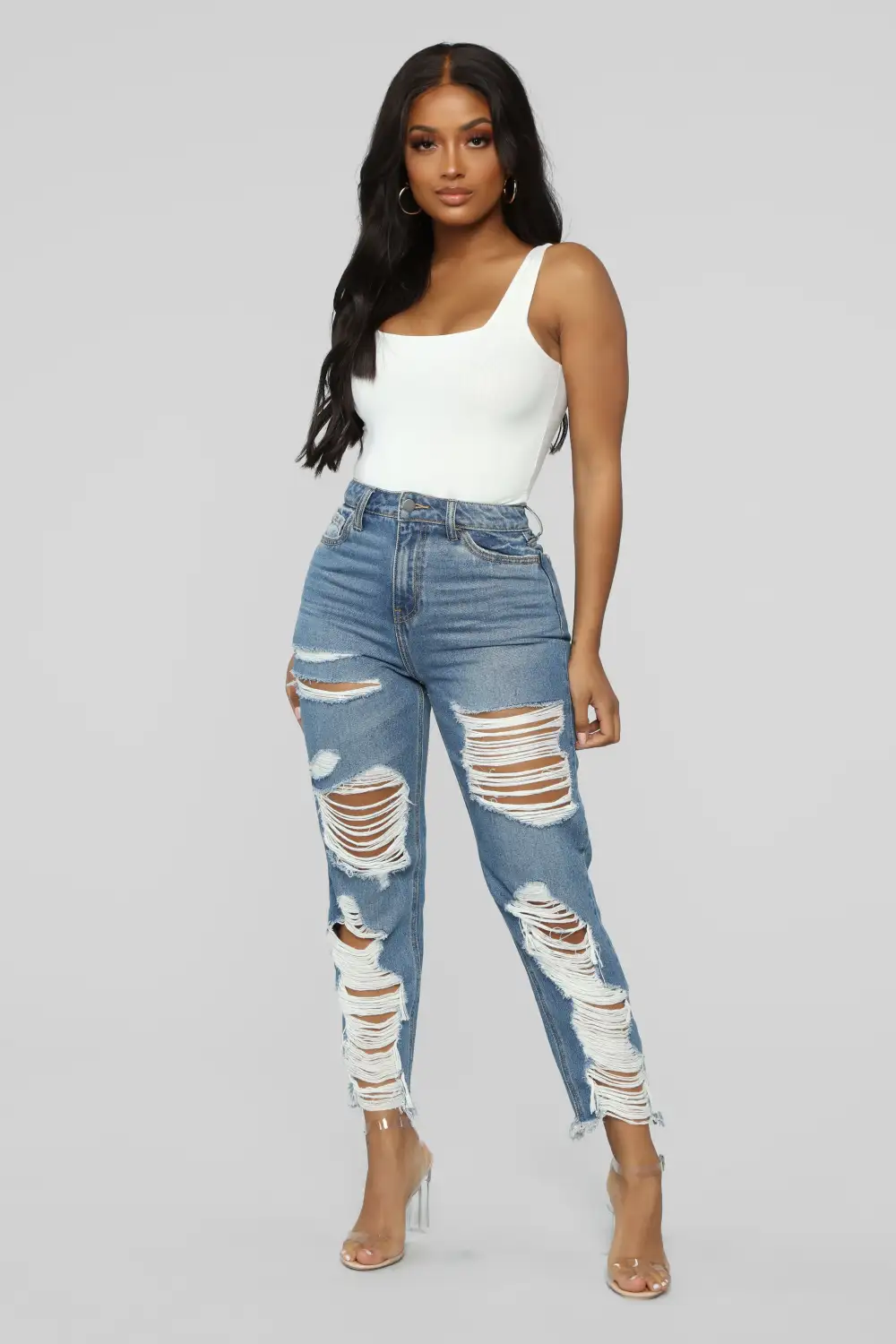 Until The End Bodysuit - White