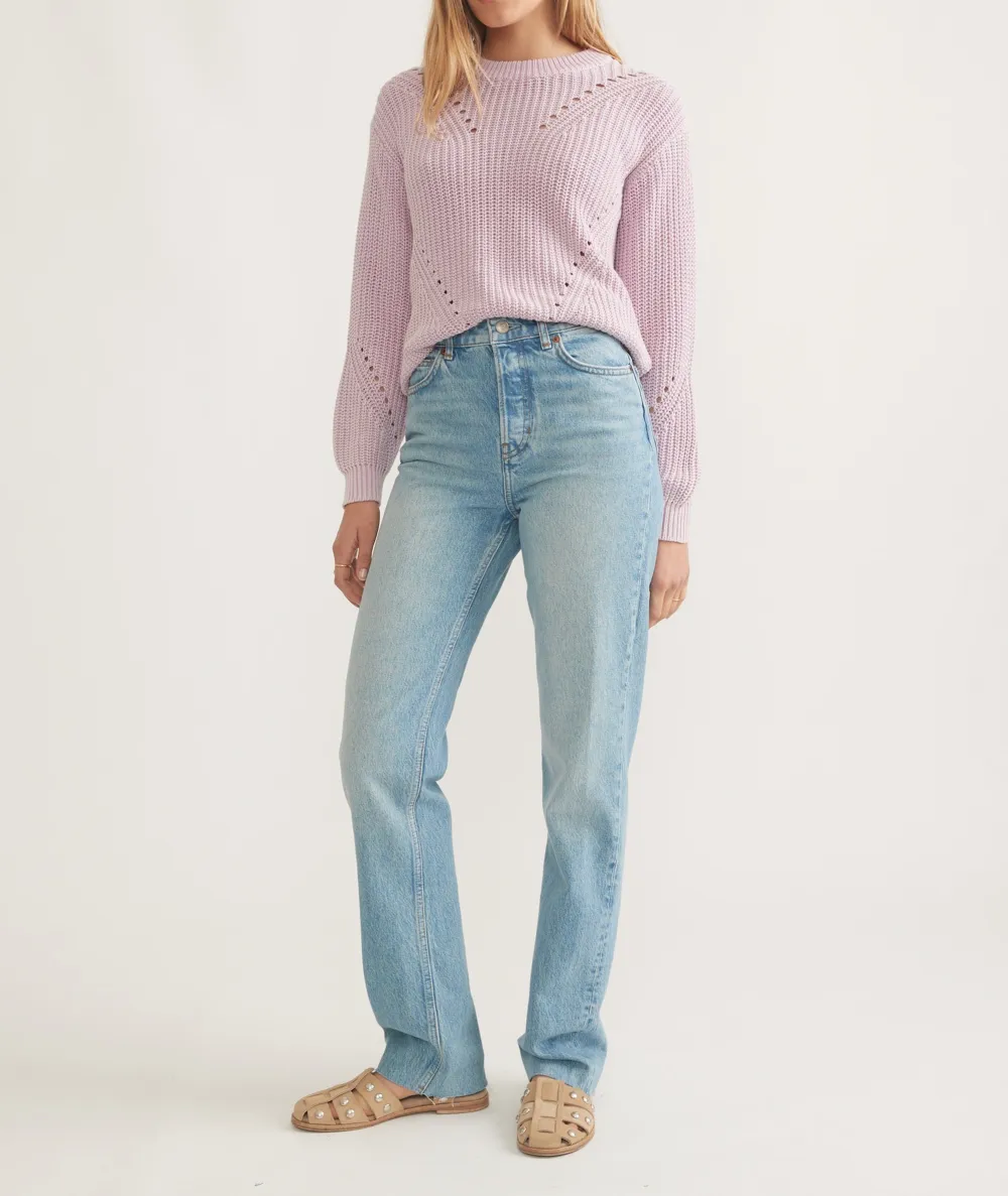 Lavender Mist Crewneck Sweater