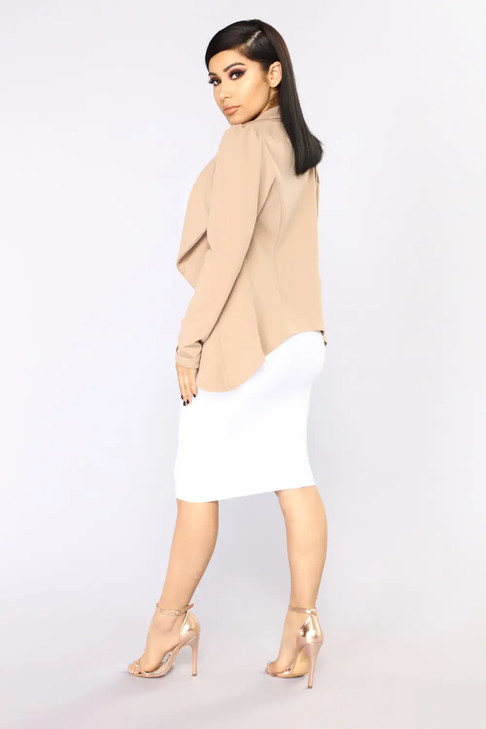 Meet And Greet Blazer - Mocha