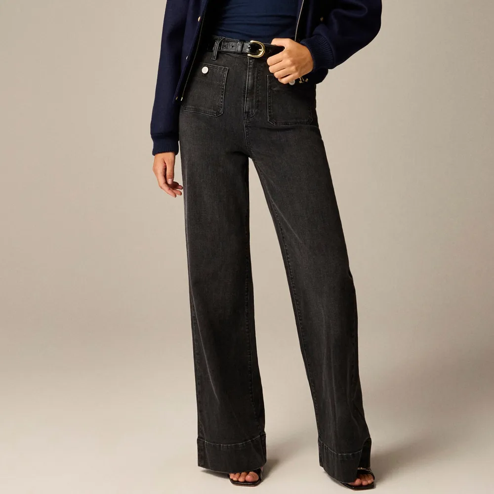 High-Rise Sailor Semi-Stretch Jeans